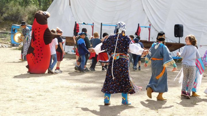 Tribal dancing
